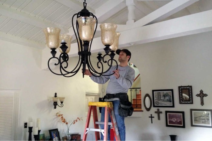 Chandlier Hanging